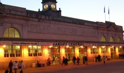 Cardiff Train Station